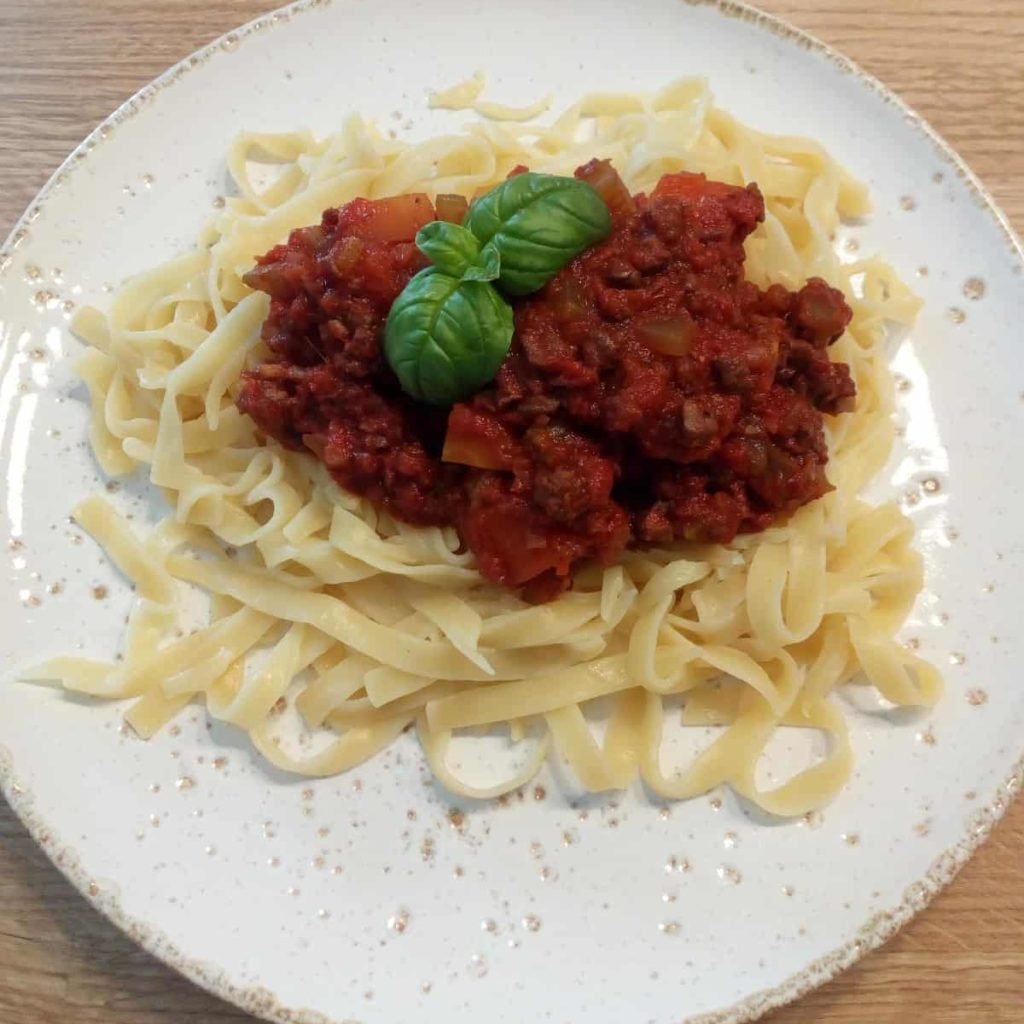 Eendenragout met tagliatelle