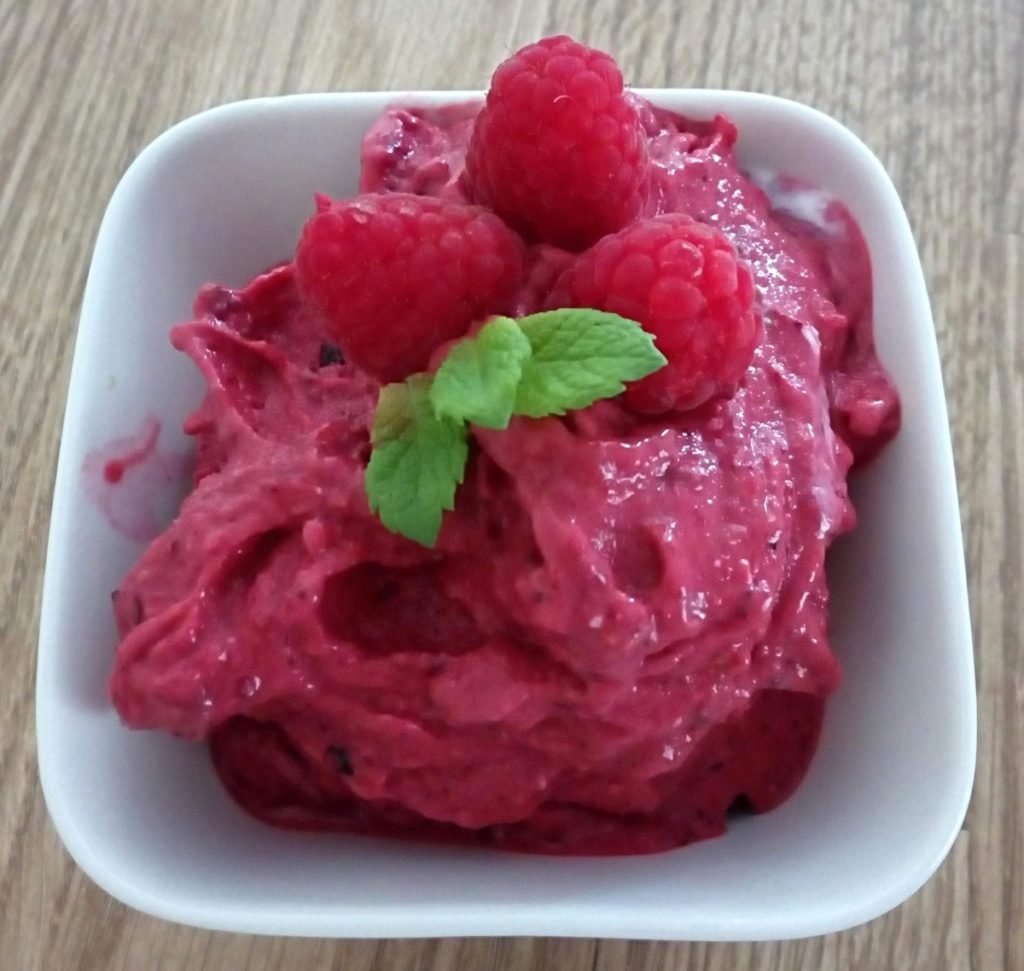 sorbet van woudvruchten